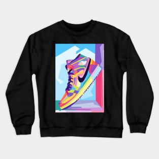 Snekaers Design Wpap Pop Art Crewneck Sweatshirt